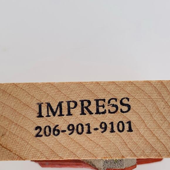 Rubber Stamp Lot Of 20 Christmas Snowman Tree Wisemen Stocking Angel Reindeer - Picture 10 of 16